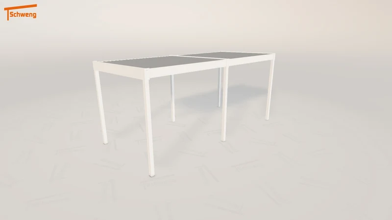 #DE Schweng Flachdachcarport C600 (ID w3pvkr)