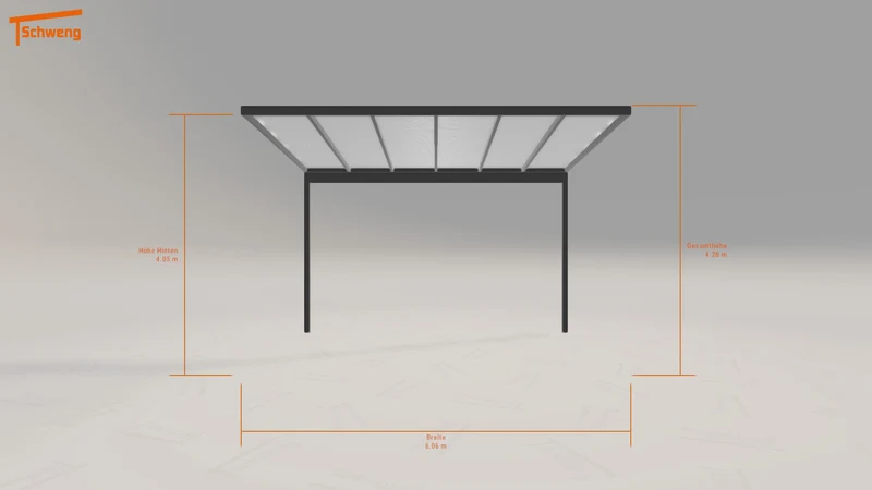 #DE Schweng Pultdachcarport S400 (ID jjnkyn) #MTG
