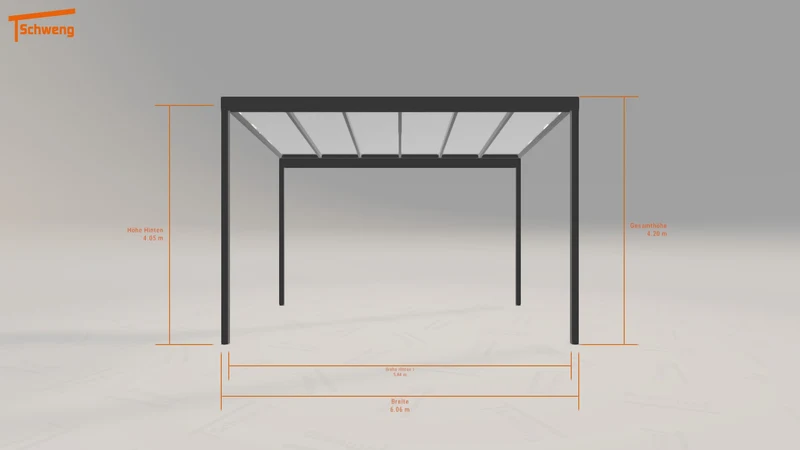 #DE Schweng Pultdachcarport S400 (ID 85yxgd) #MTG