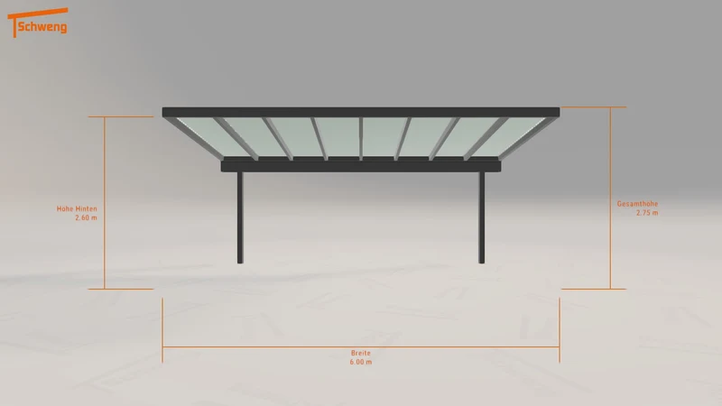 #DE Schweng Pultdachcarport S350 (ID k2g84p) #MTG