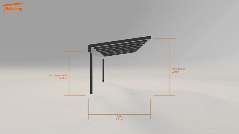 #DE Schweng Pultdachcarport S350 (ID k2g84p) #MTG