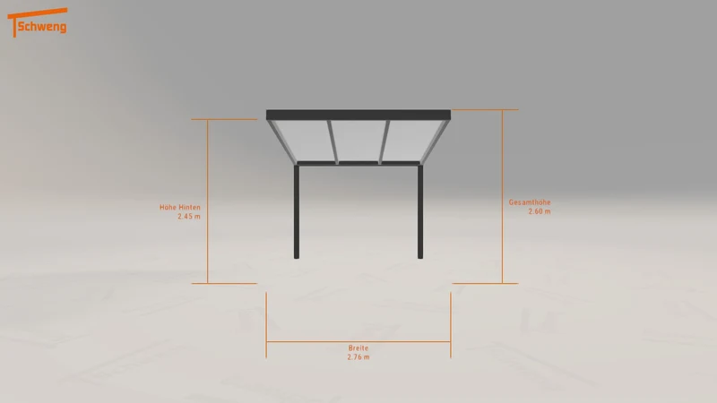 #DE Schweng Terrassenüberdachung S350 (ID yg2mv4)
