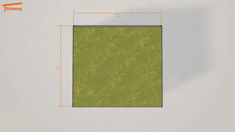 #DE Schweng Flachdachcarport C600+ (ID 5md5kr) #MTG