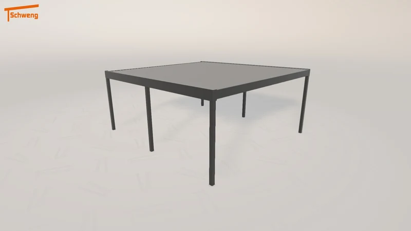 #DE Schweng Flachdachcarport C600 (ID qdnqp4) #MTG