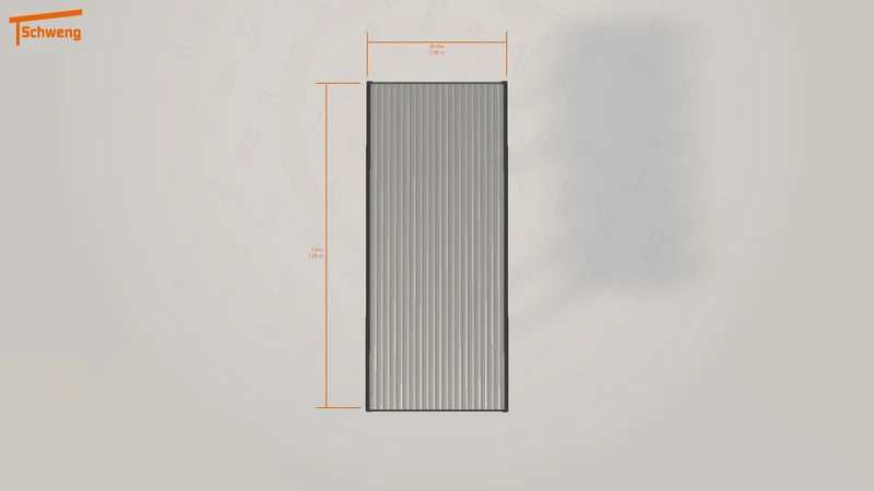 #DE Schweng Flachdachcarport C600 (ID bk7zk3) #MTG