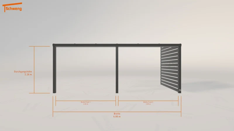 #DE Schweng Pultdachcarport S350 (ID jjndjy) #MTG
