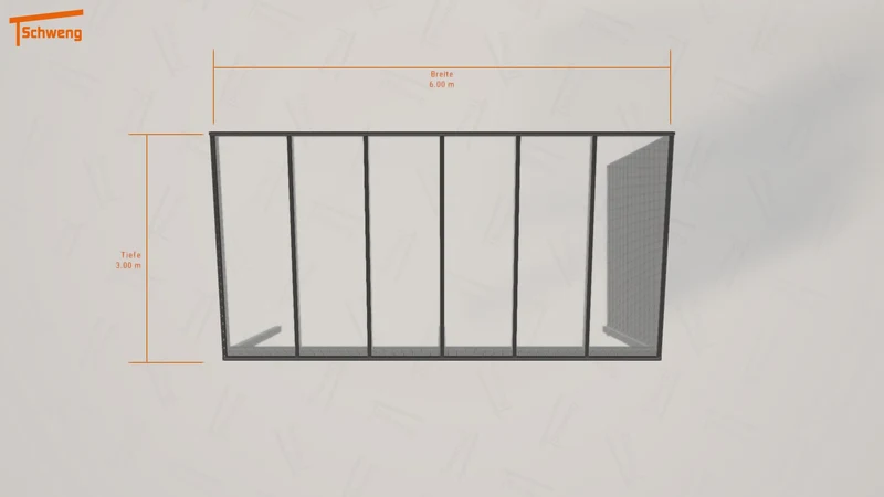 #DE Schweng Pultdachcarport S350 (ID jjndjy) #MTG