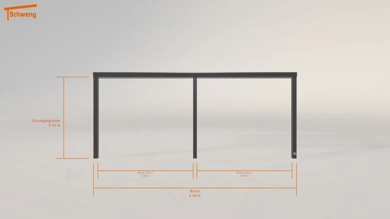 #DE Schweng Terrassenüberdachung S400 (ID 33kdg9)