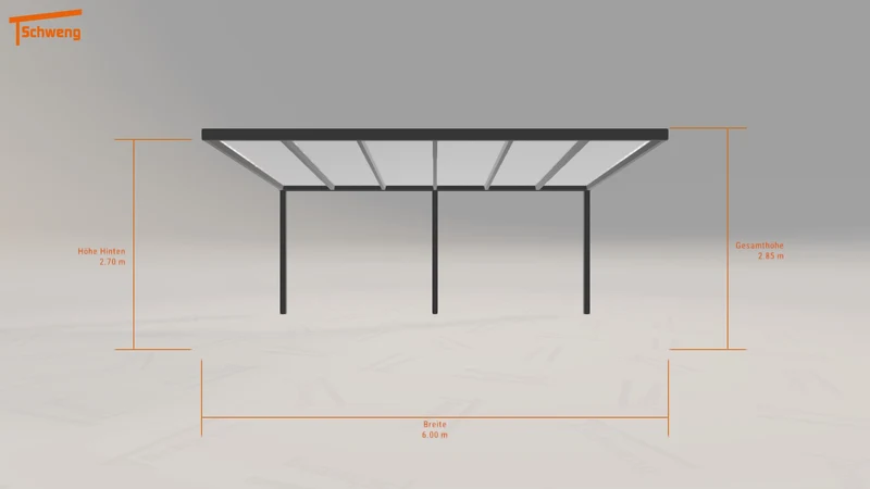 #DE Schweng Terrassenüberdachung S350 (ID jjnk4n)