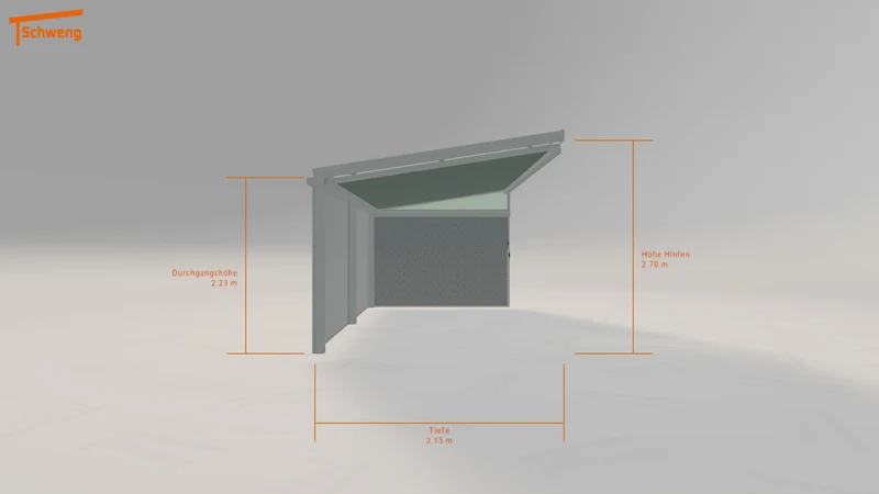 #DE Schweng Terrassenüberdachung S350 (ID qdnbxg)