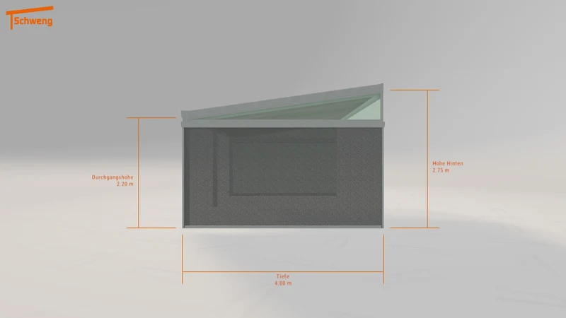 #DE Schweng Terrassenüberdachung S400 (ID zb49wd)