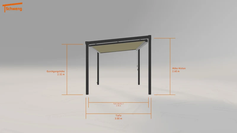 #DE Schweng Terrassenüberdachung S400 (ID zb4rqv)