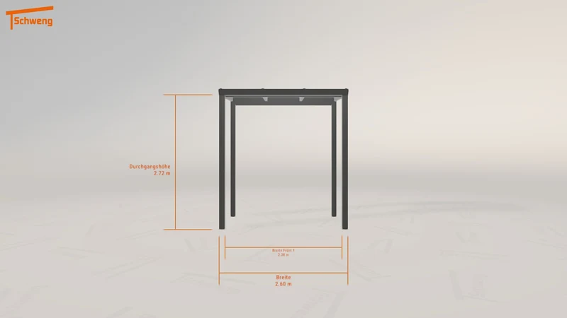 #DE Schweng Terrassenüberdachung S350 (ID jjndbw)