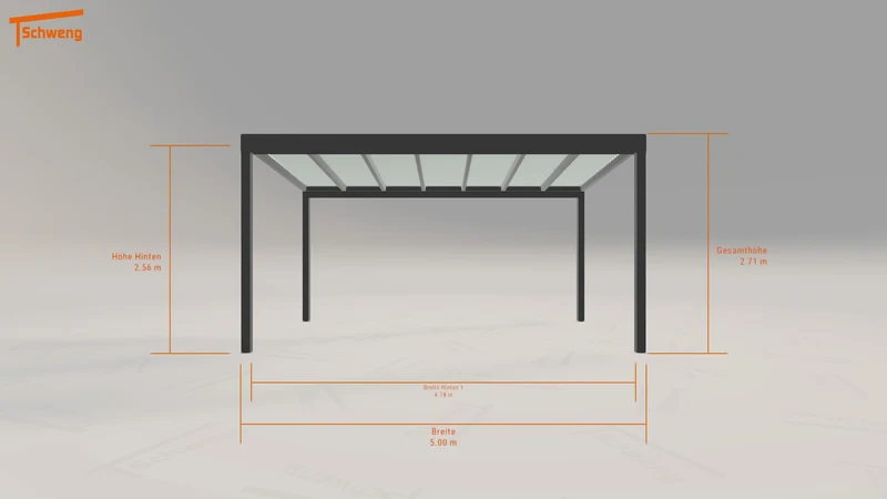#DE Schweng Terrassenüberdachung S350 (ID 9w5jw5)