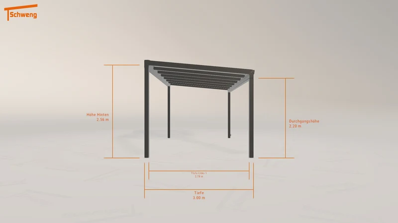 #DE Schweng Terrassenüberdachung S350 (ID 9w5jw5)