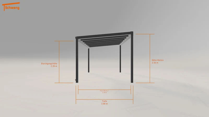 #DE Schweng Terrassenüberdachung S350 (ID 9w5jw5)