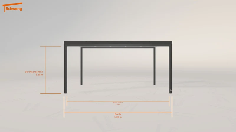 #DE Schweng Terrassenüberdachung S350 (ID 2qkvqj)