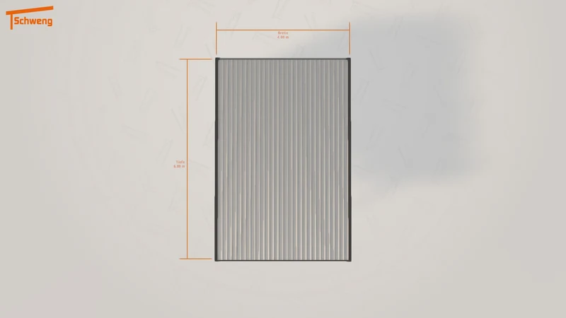 #AT Schweng Flachdachcarport C600 (ID bk7yj2)