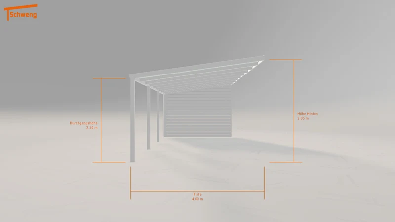 #AT Schweng Terrassenüberdachung S400 (ID rjkxzz)