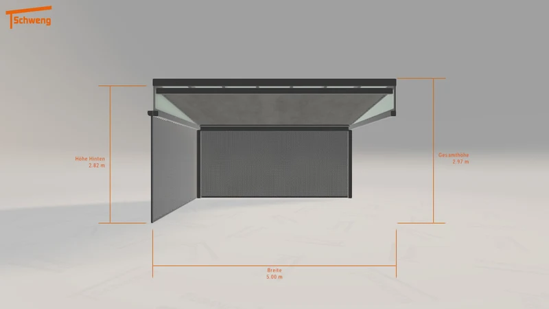 #DE Schweng Terrassenüberdachung S400 (ID k2gdyg)