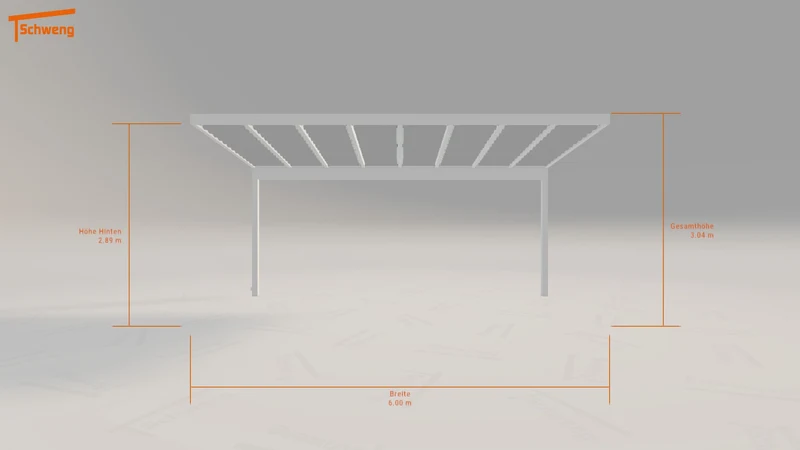 #DE Schweng Terrassenüberdachung S350 (ID 5mdrgk)