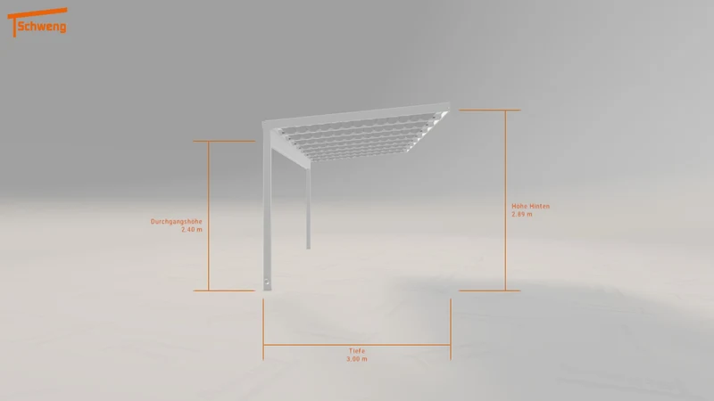 #DE Schweng Terrassenüberdachung S350 (ID 5mdrgk)