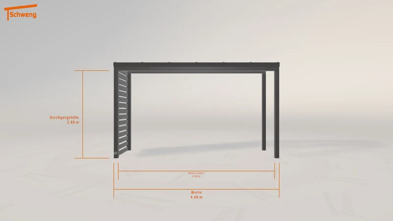 #DE Schweng Terrassenüberdachung S350 (ID n5nw25)