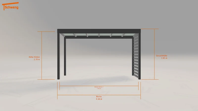 #DE Schweng Terrassenüberdachung S350 (ID n5nw25)