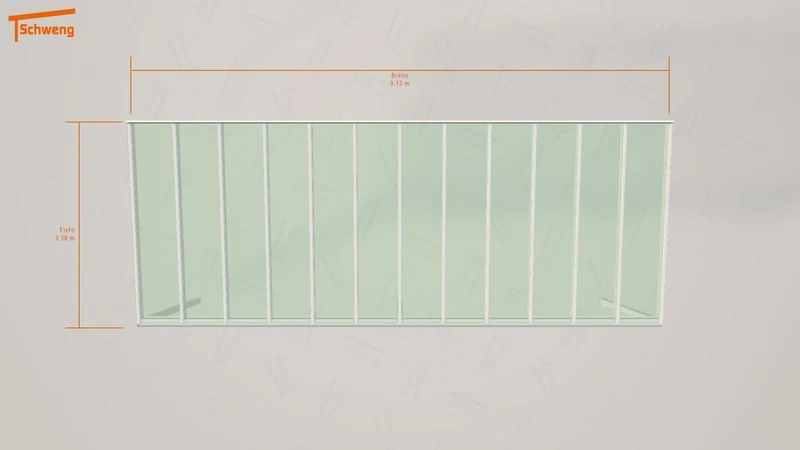 #DE Schweng Terrassenüberdachung S350 (ID mjqmz8)