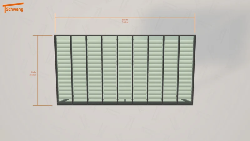 #DE Schweng Terrassenüberdachung S350 (ID jjn7zx)
