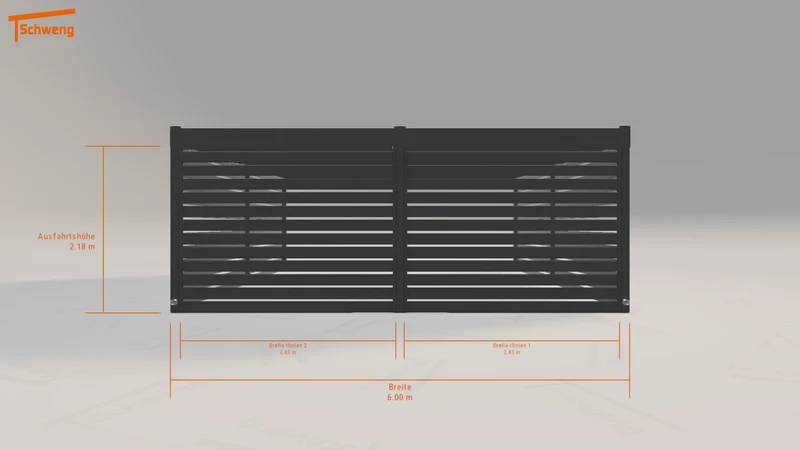 #DE Schweng Flachdachcarport C600 (ID n5nqd7) #MTG