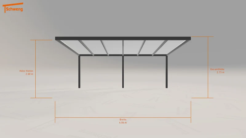 #DE Schweng Terrassenüberdachung S400 (ID v4pvj7)
