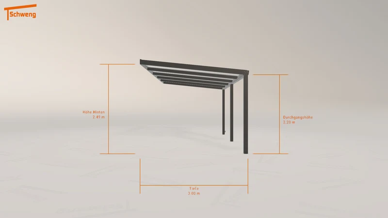 #DE Schweng Terrassenüberdachung S350 (ID dv89qb)