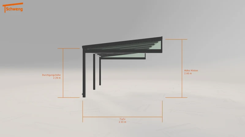 #DE Schweng Terrassenüberdachung S350 (ID 2qk2qw)