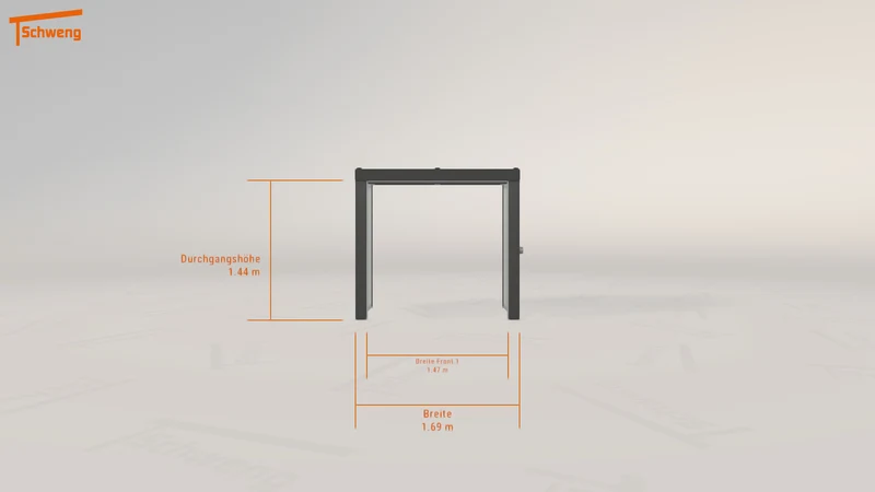 #DE Schweng Terrassenüberdachung S350 (ID 42kr2v)