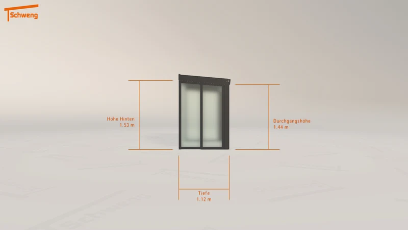 #DE Schweng Terrassenüberdachung S350 (ID 42kr2v)