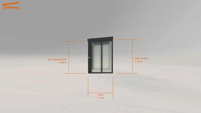 #DE Schweng Terrassenüberdachung S350 (ID 42kr2v)