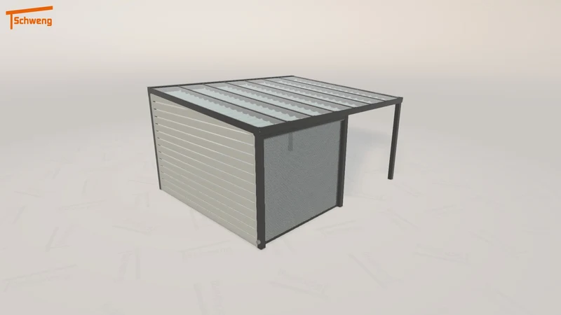 #DE Schweng Terrassenüberdachung S400 (ID zb4887)