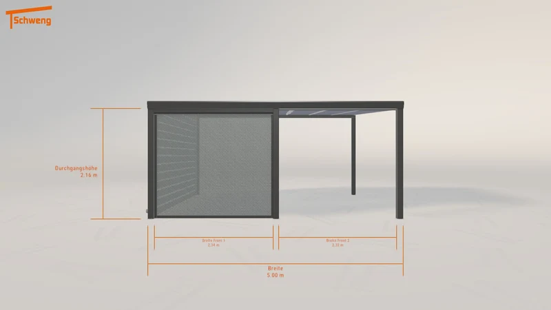 #DE Schweng Terrassenüberdachung S400 (ID zb4887)