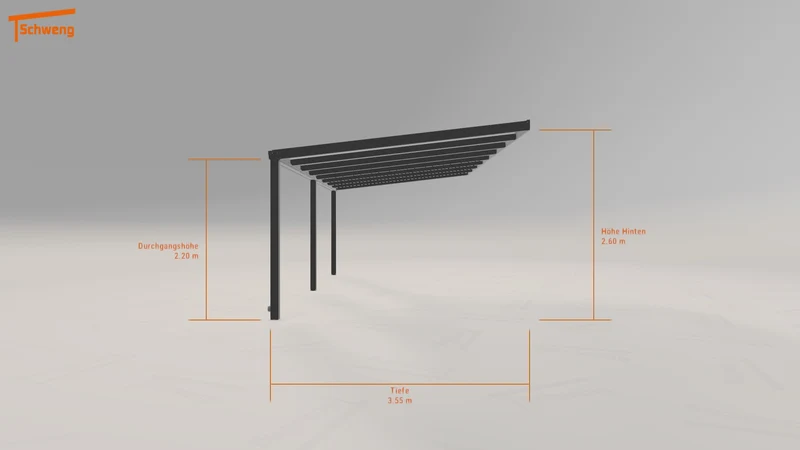 #DE Schweng Terrassenüberdachung S350 (ID yg8p44)
