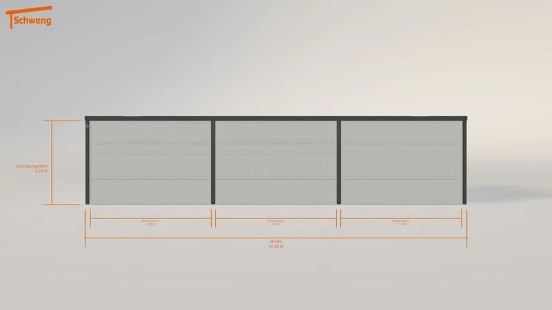 #DE Schweng Pultdachcarport S350 (ID mjqyjw) #MTG