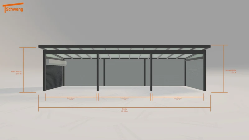 #DE Schweng Pultdachcarport S350 (ID mjqyjw) #MTG