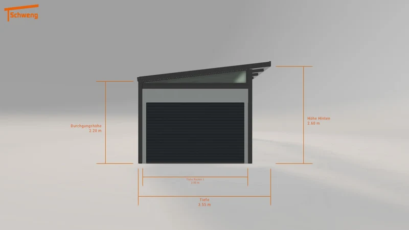 #DE Schweng Pultdachcarport S350 (ID mjqyjw) #MTG