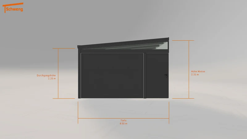 #DE Schweng Pultdachcarport S400 (ID k2g27z) #MTG