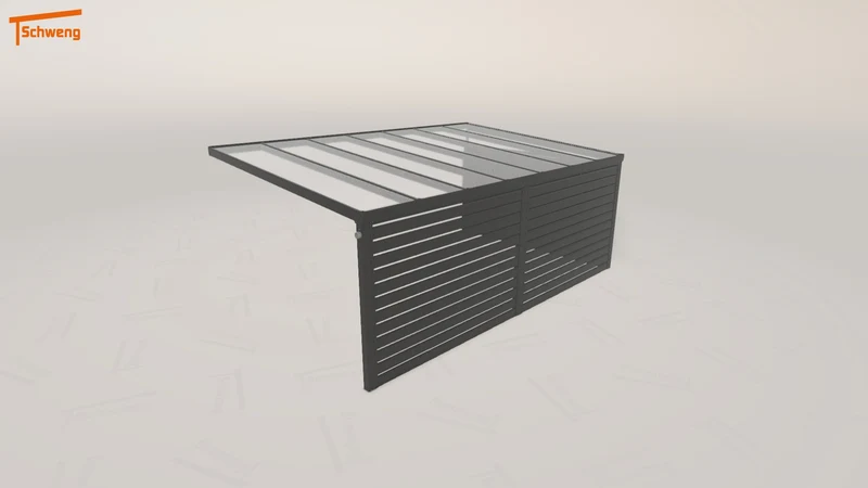 #DE Schweng Pultdachcarport S400 (ID 5md23z) #MTG
