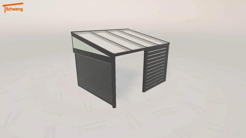 #DE Schweng Terrassenüberdachung S350 (ID 2qjrzw)