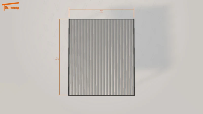 #DE Schweng Flachdachcarport C600+ (ID yg2x2k) #MTG