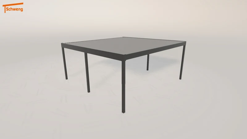 #DE Schweng Flachdachcarport C600+ (ID x73vbd)