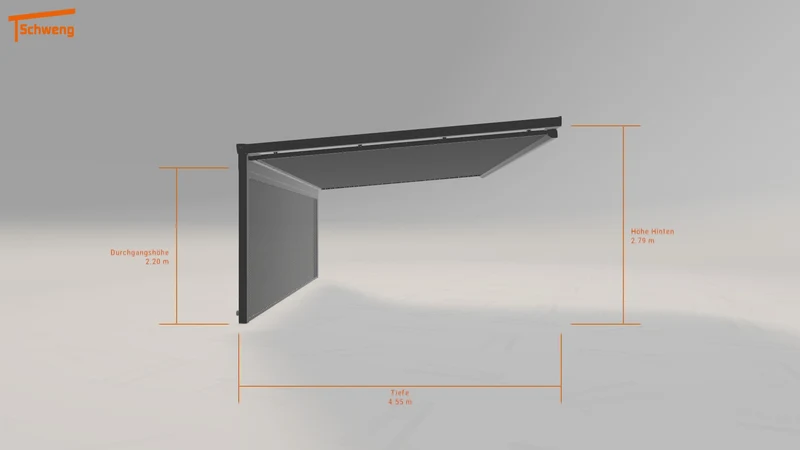 #DE Schweng Terrassenüberdachung S400 (ID 779p4p)