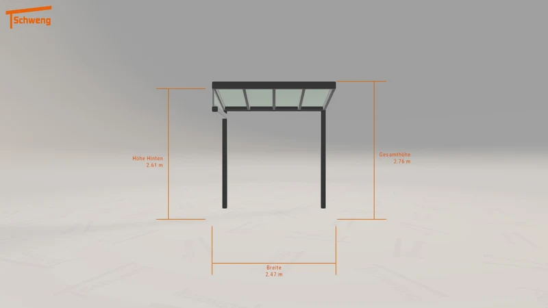 #AT Schweng Terrassenüberdachung S350 (ID 9w5277)